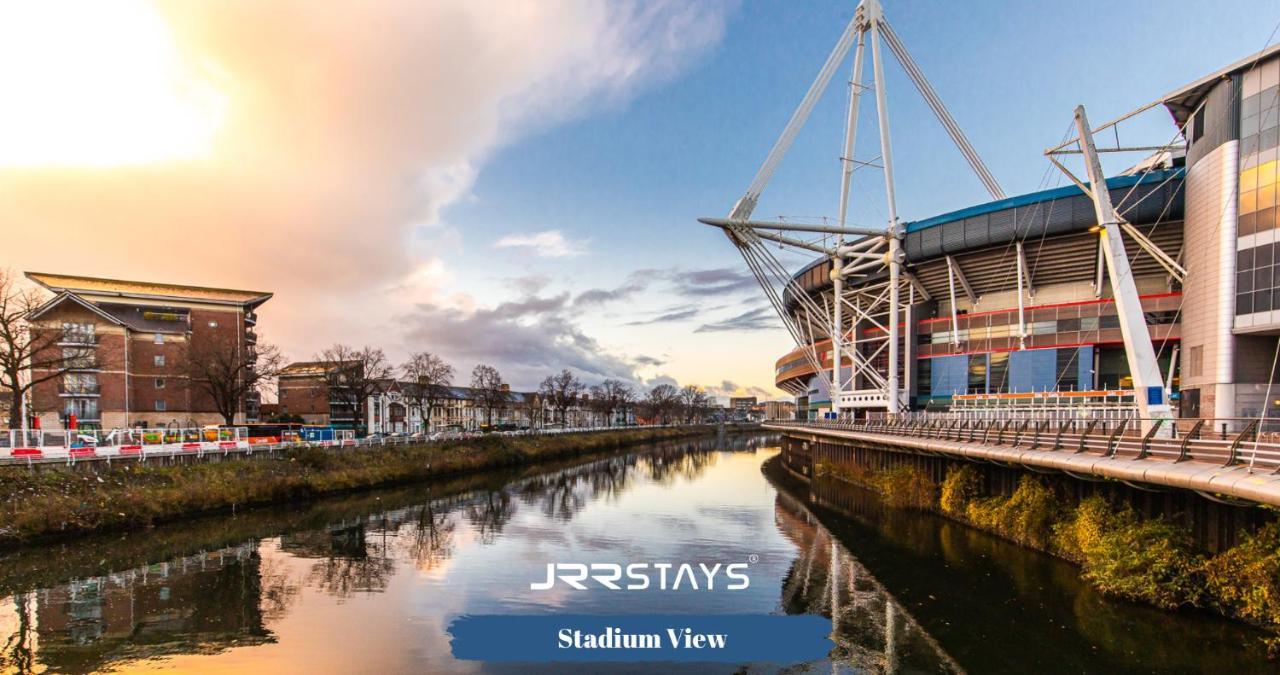Cardiff Stylish 2 Bedroom Sleeps 6 Wi-Fi - Jrr Stays Zewnętrze zdjęcie