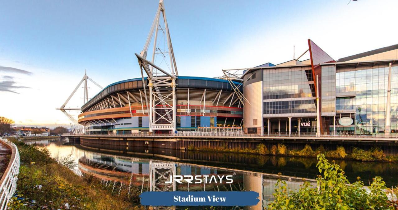 Cardiff Stylish 2 Bedroom Sleeps 6 Wi-Fi - Jrr Stays Zewnętrze zdjęcie