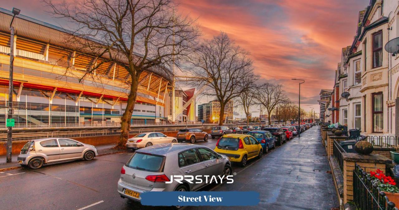 Cardiff Stylish 2 Bedroom Sleeps 6 Wi-Fi - Jrr Stays Zewnętrze zdjęcie